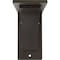 Ekena Millwork Morris Steel Bracket, Hammered Dark Bronze 3"W x 6"D x 6"H BKTM03X06X06MOHDB - alternate 4